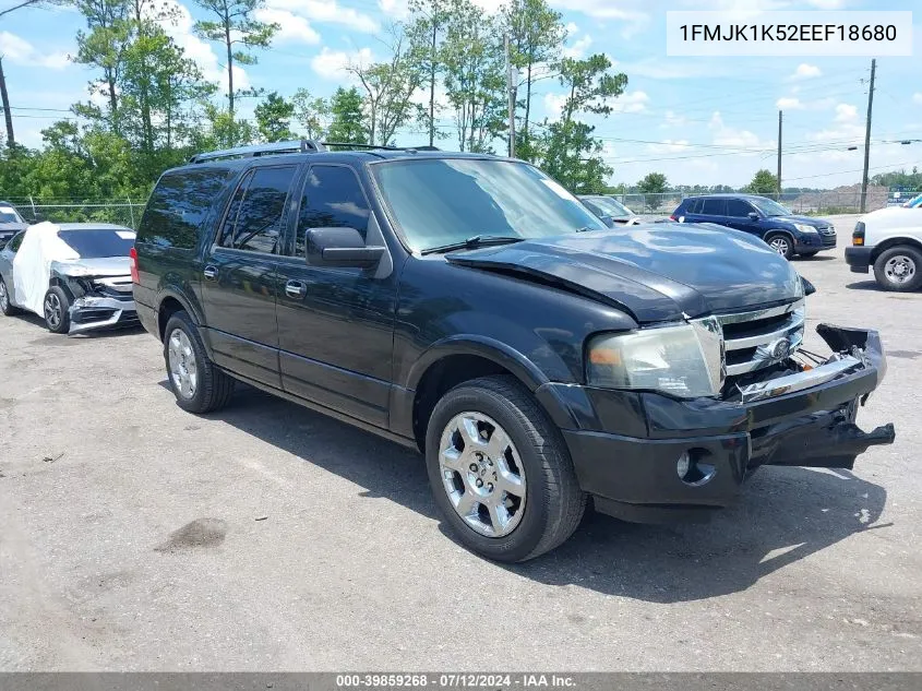 1FMJK1K52EEF18680 2014 Ford Expedition El Limited