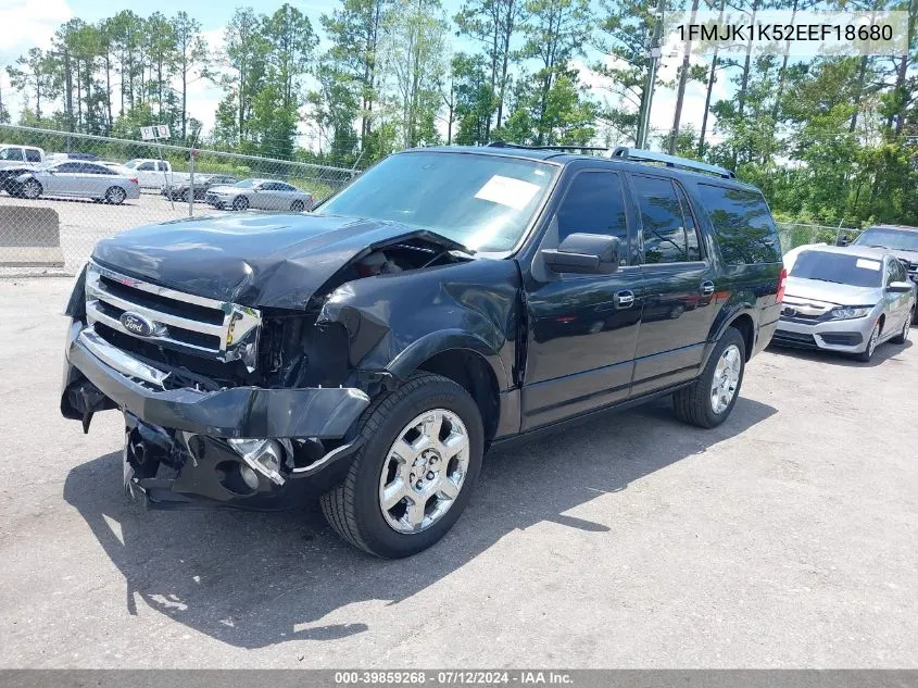 2014 Ford Expedition El Limited VIN: 1FMJK1K52EEF18680 Lot: 39859268