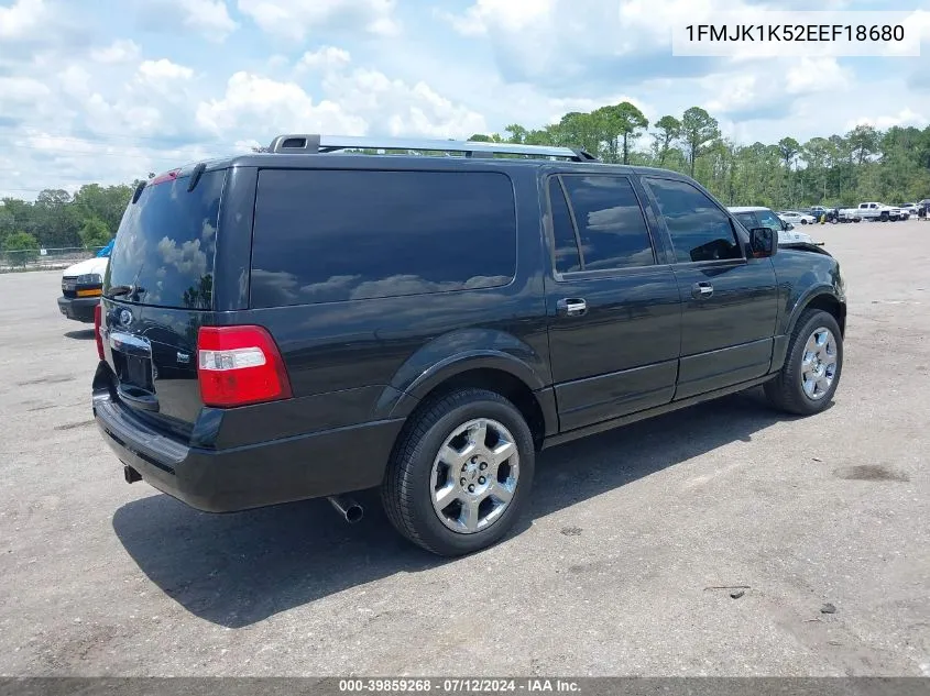 2014 Ford Expedition El Limited VIN: 1FMJK1K52EEF18680 Lot: 39859268