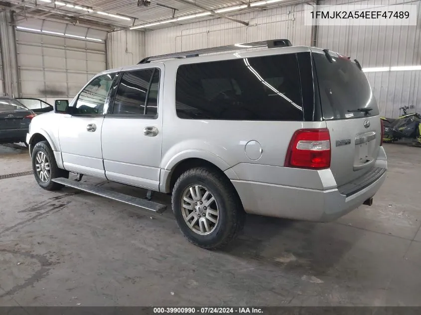 1FMJK2A54EEF47489 2014 Ford Expedition El Limited