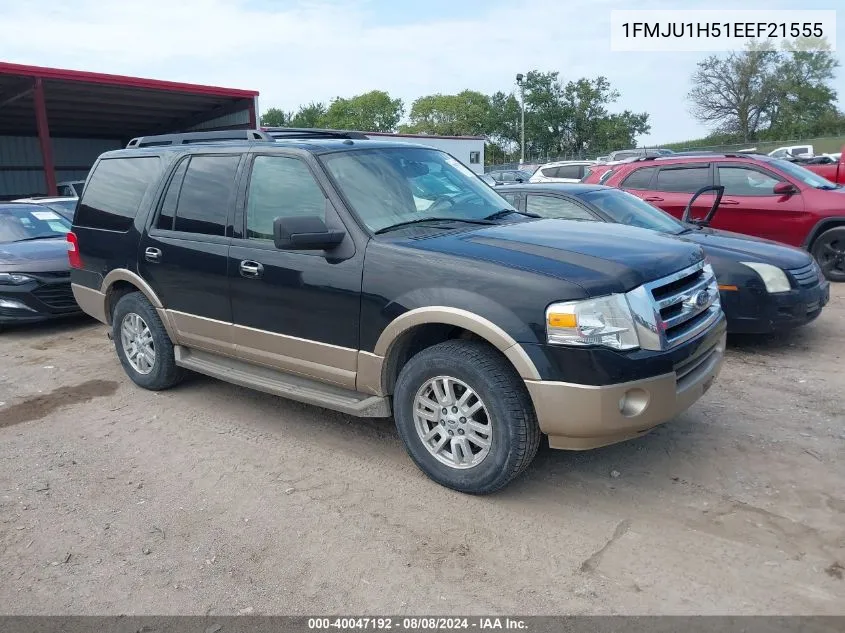 2014 Ford Expedition Xlt VIN: 1FMJU1H51EEF21555 Lot: 40047192