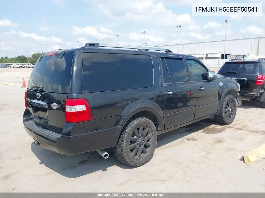 2014 Ford Expedition El King Ranch VIN: 1FMJK1H56EEF50541 Lot: 40086989