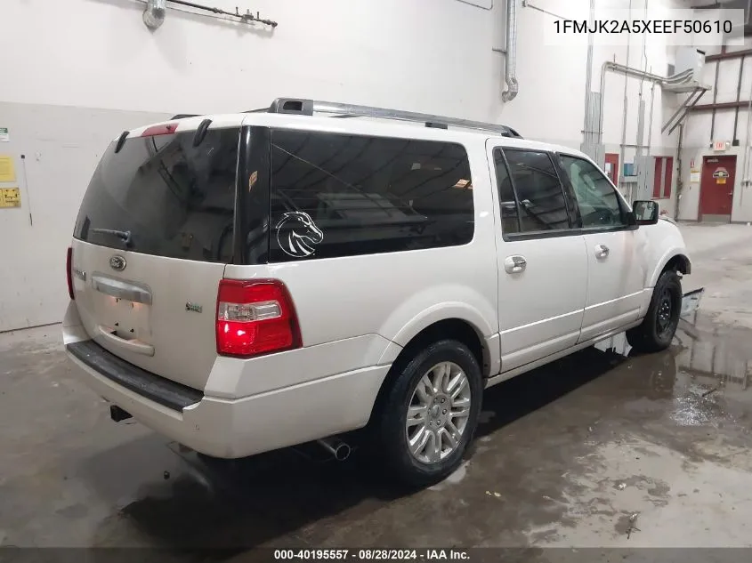 2014 Ford Expedition El Limited VIN: 1FMJK2A5XEEF50610 Lot: 40195557