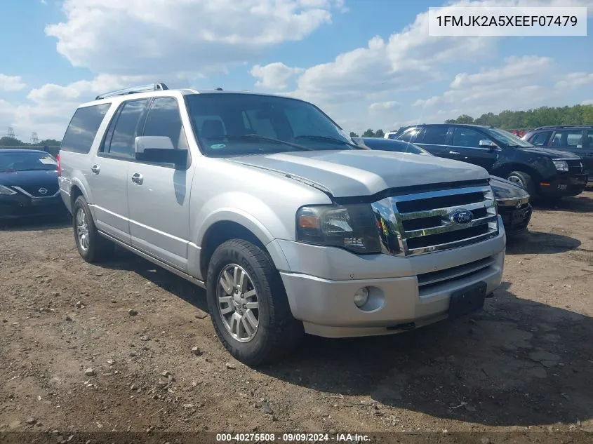 2014 Ford Expedition El Limited VIN: 1FMJK2A5XEEF07479 Lot: 40275508