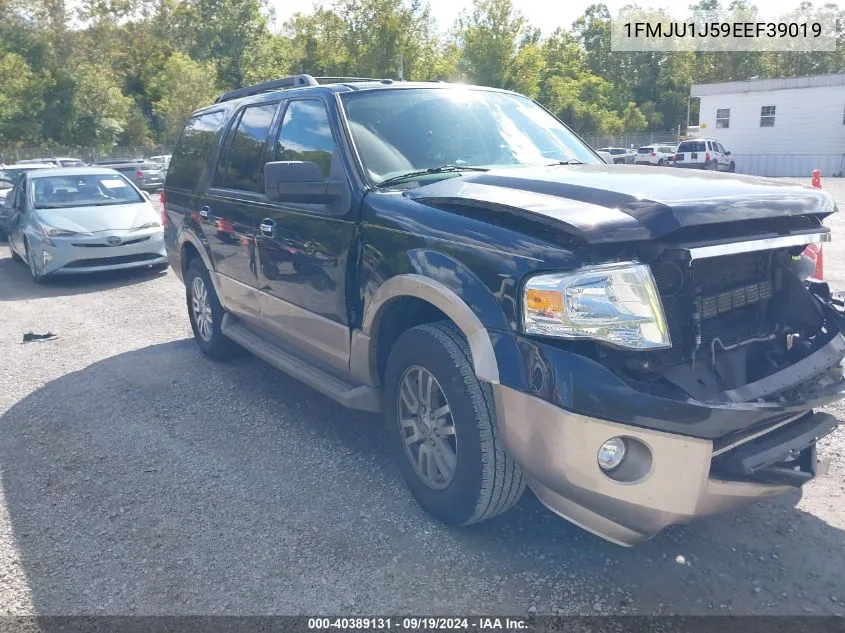 2014 Ford Expedition Xlt VIN: 1FMJU1J59EEF39019 Lot: 40389131