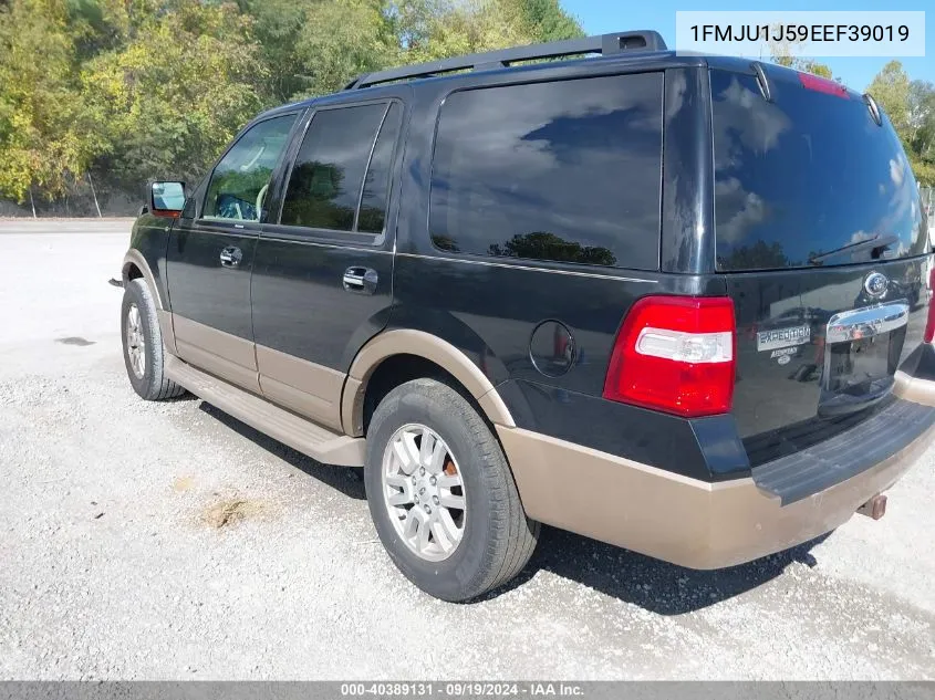 2014 Ford Expedition Xlt VIN: 1FMJU1J59EEF39019 Lot: 40389131