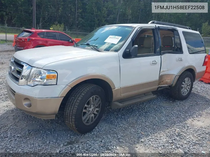 2014 Ford Expedition Xlt VIN: 1FMJU1H58EEF22508 Lot: 40412295