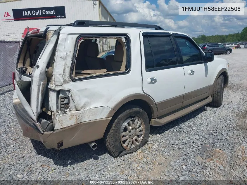 2014 Ford Expedition Xlt VIN: 1FMJU1H58EEF22508 Lot: 40412295