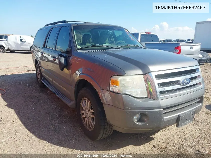 2014 Ford Expedition El Xlt VIN: 1FMJK1H57EEF32467 Lot: 40464409