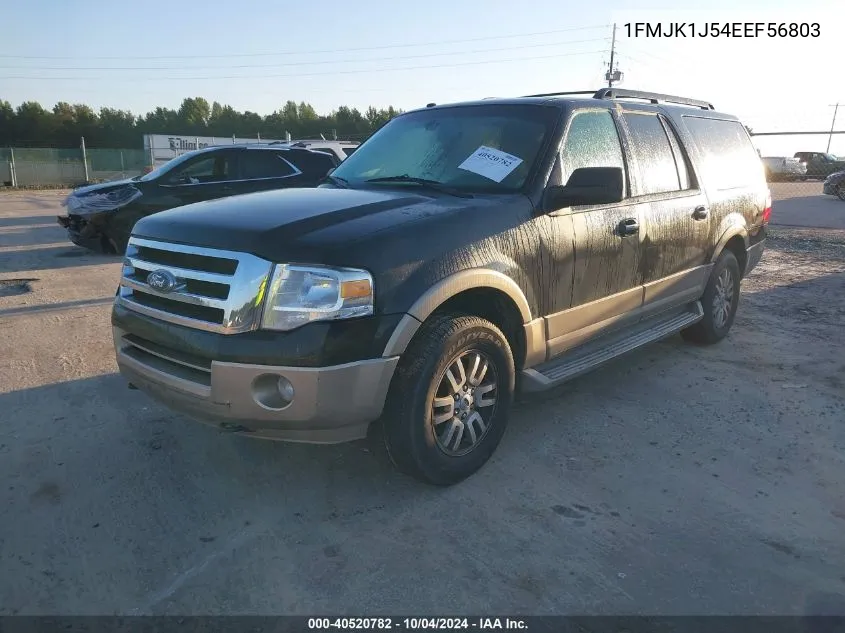 2014 Ford Expedition El Xlt VIN: 1FMJK1J54EEF56803 Lot: 40520782