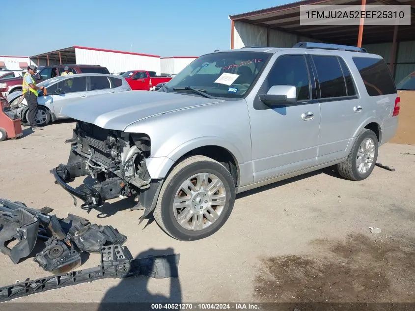 2014 Ford Expedition Limited VIN: 1FMJU2A52EEF25310 Lot: 40521270