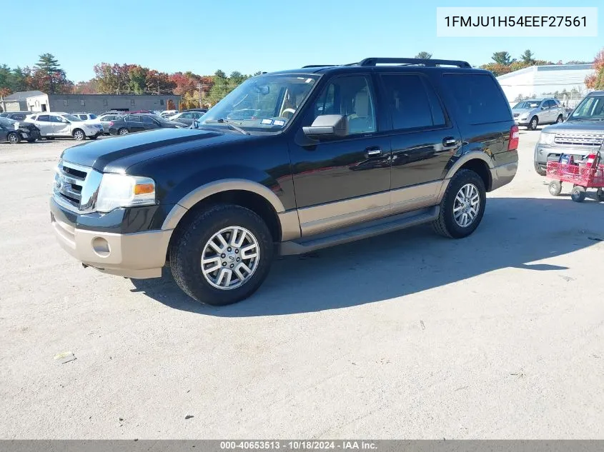 2014 Ford Expedition Xlt VIN: 1FMJU1H54EEF27561 Lot: 40653513