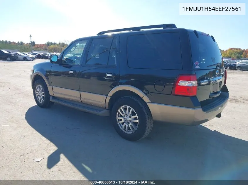 2014 Ford Expedition Xlt VIN: 1FMJU1H54EEF27561 Lot: 40653513