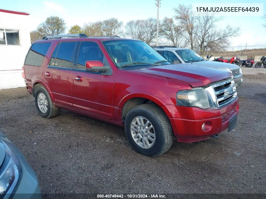 2014 Ford Expedition Limited VIN: 1FMJU2A55EEF64439 Lot: 40749442