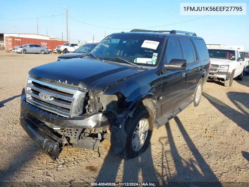 2014 Ford Expedition Limited VIN: 1FMJU1K56EEF27795 Lot: 40845926