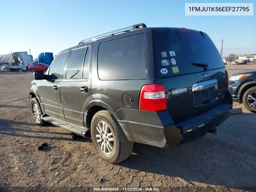 2014 Ford Expedition Limited VIN: 1FMJU1K56EEF27795 Lot: 40845926