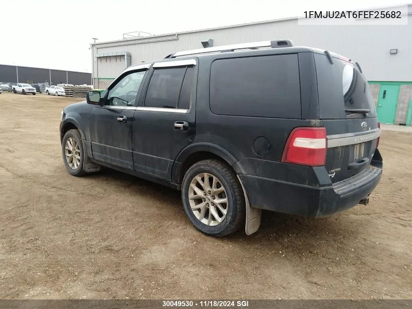 2015 Ford Expedition Limited VIN: 1FMJU2AT6FEF25682 Lot: 30049530