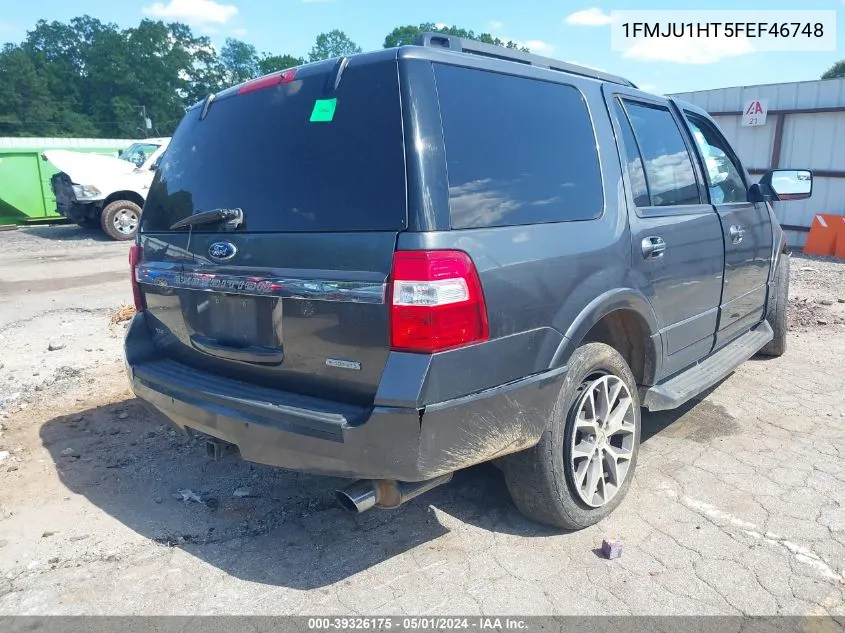 2015 Ford Expedition Xlt VIN: 1FMJU1HT5FEF46748 Lot: 39326175