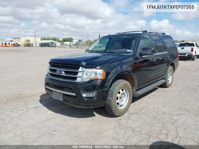 2015 Ford Expedition Limited VIN: 1FMJU1KTXFEF07355 Lot: 39695916