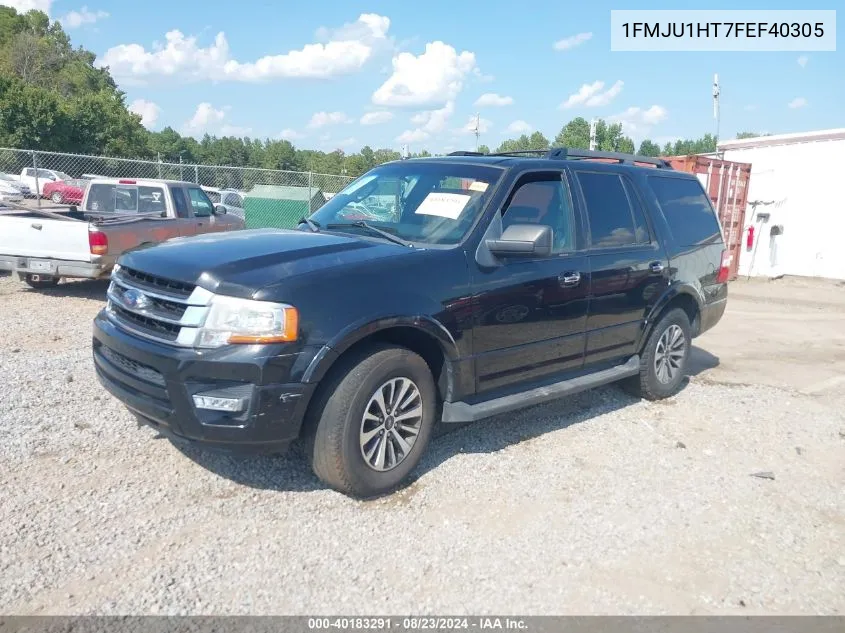 2015 Ford Expedition Xlt VIN: 1FMJU1HT7FEF40305 Lot: 40183291