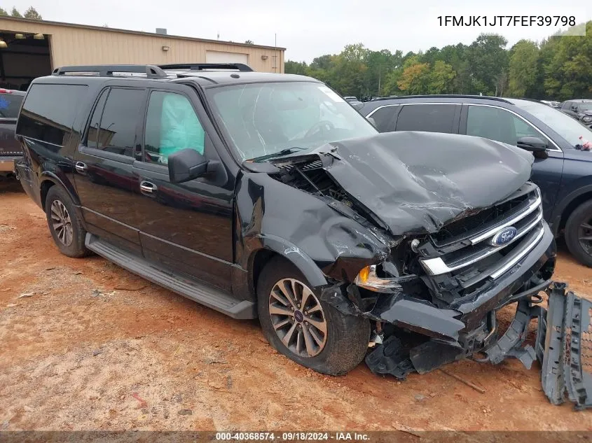 2015 Ford Expedition El Xlt VIN: 1FMJK1JT7FEF39798 Lot: 40368574