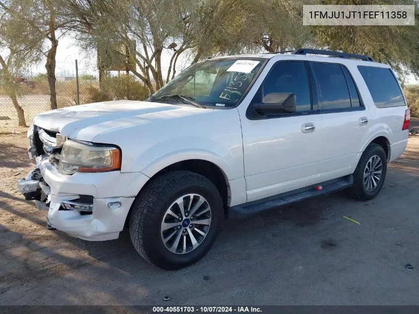 2015 Ford Expedition Xlt VIN: 1FMJU1JT1FEF11358 Lot: 40551703