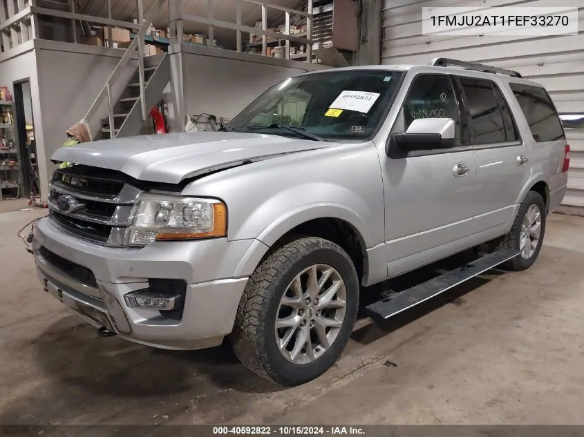 2015 Ford Expedition Limited VIN: 1FMJU2AT1FEF33270 Lot: 40592822