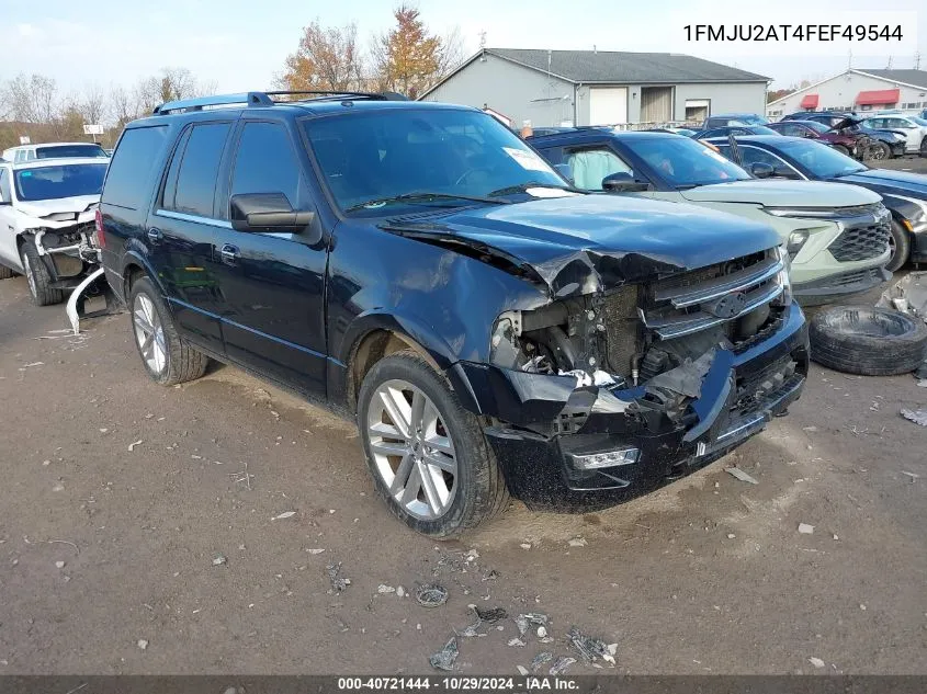 2015 Ford Expedition Limited VIN: 1FMJU2AT4FEF49544 Lot: 40721444