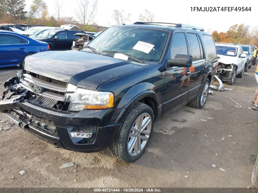 2015 Ford Expedition Limited VIN: 1FMJU2AT4FEF49544 Lot: 40721444