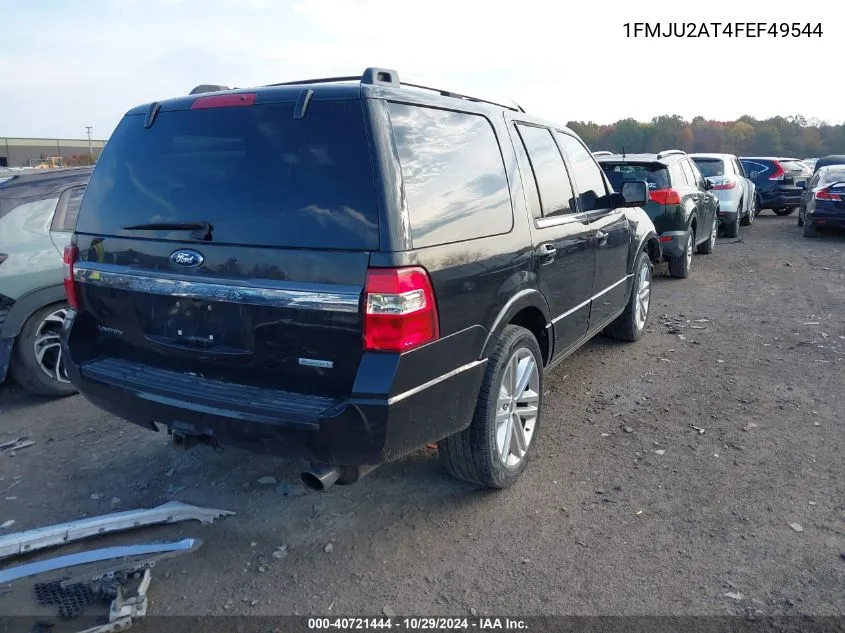 2015 Ford Expedition Limited VIN: 1FMJU2AT4FEF49544 Lot: 40721444