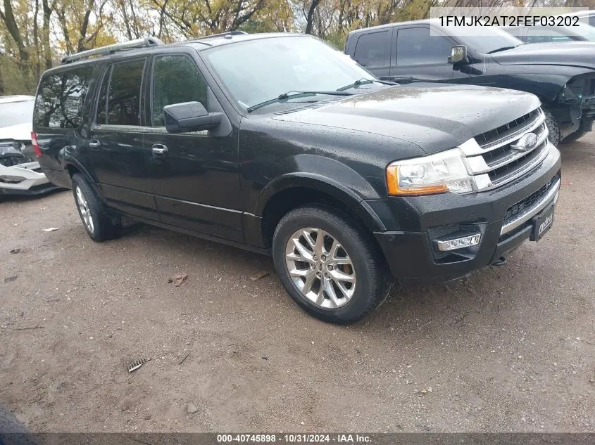 2015 Ford Expedition El Limited VIN: 1FMJK2AT2FEF03202 Lot: 40745898