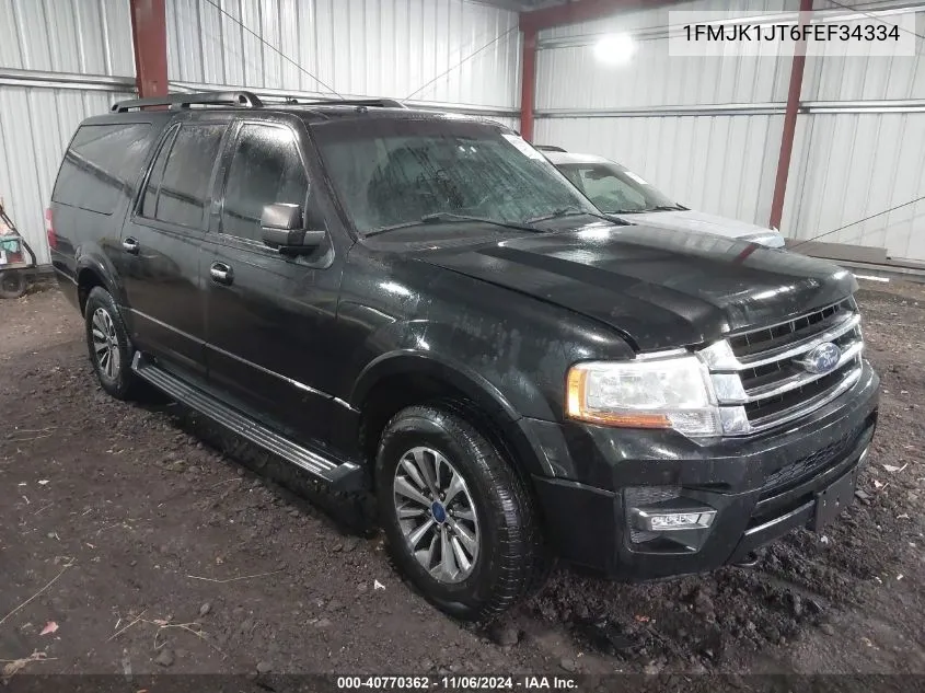 2015 Ford Expedition El Xlt VIN: 1FMJK1JT6FEF34334 Lot: 40770362