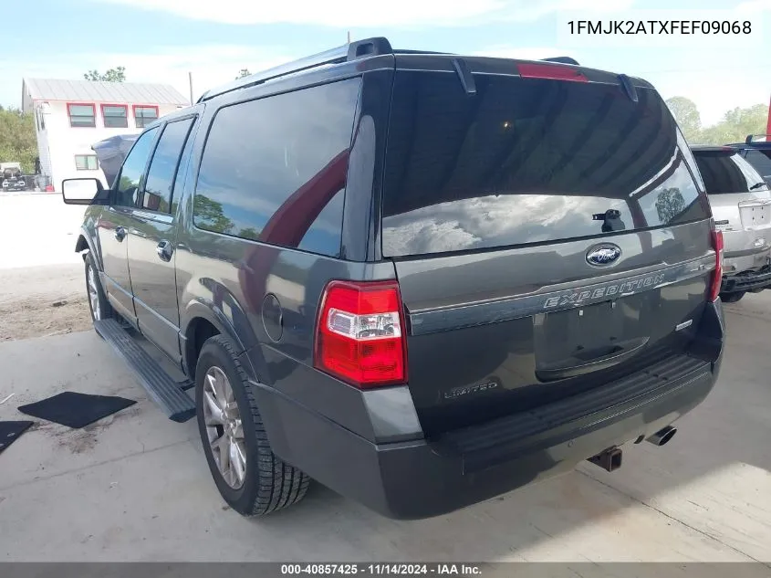 2015 Ford Expedition El Limited VIN: 1FMJK2ATXFEF09068 Lot: 40857425