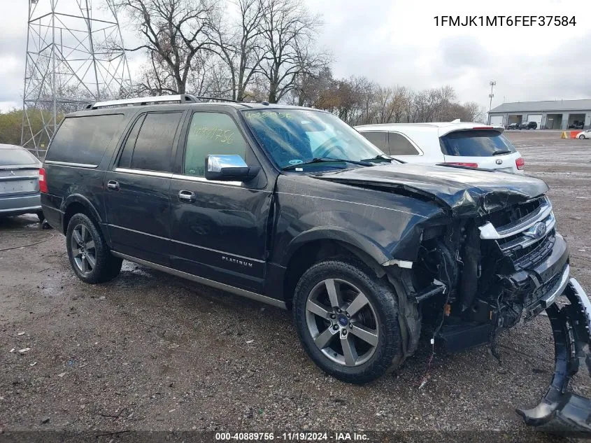 2015 Ford Expedition El Platinum VIN: 1FMJK1MT6FEF37584 Lot: 40889756