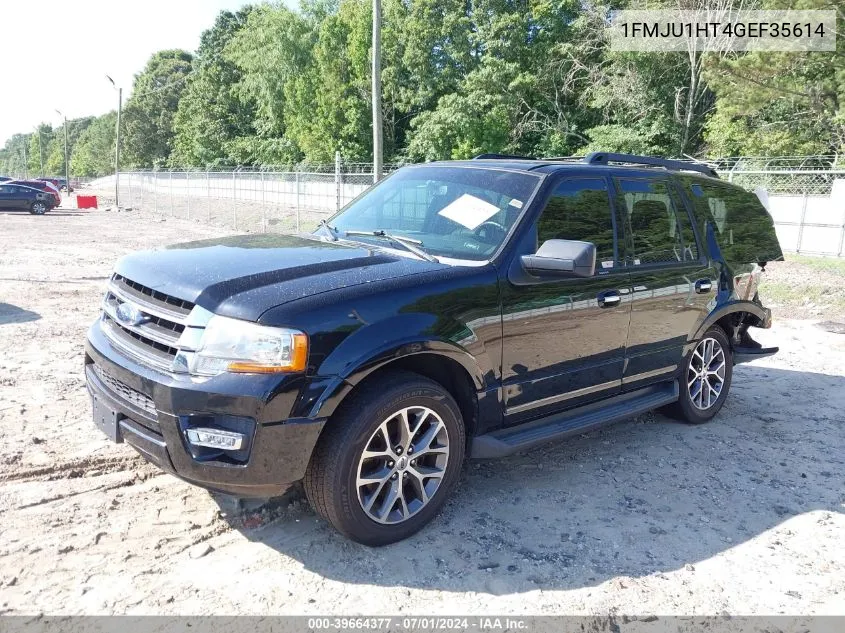 2016 Ford Expedition Xlt VIN: 1FMJU1HT4GEF35614 Lot: 39664377