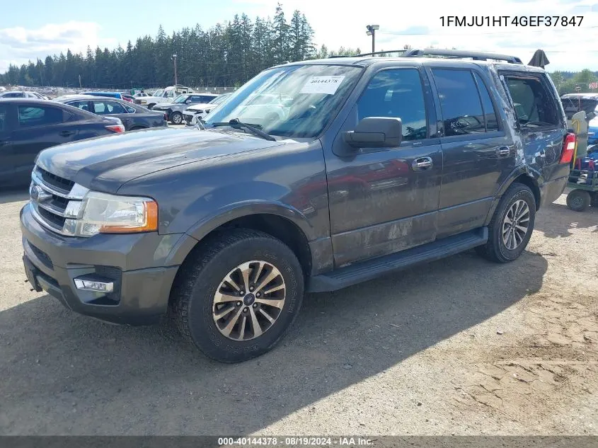 2016 Ford Expedition Xlt VIN: 1FMJU1HT4GEF37847 Lot: 40144378