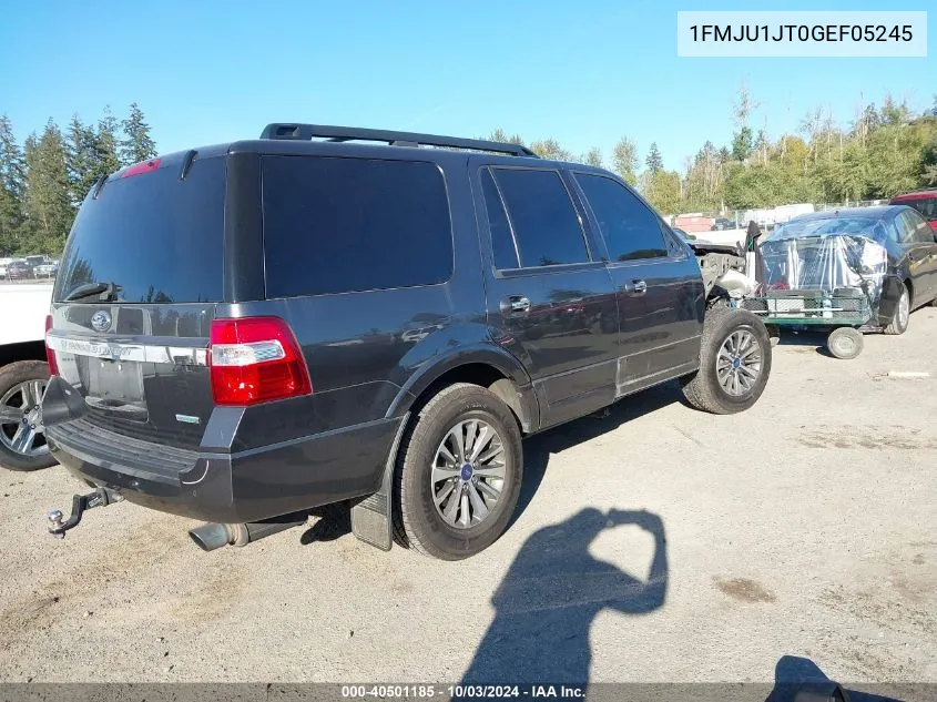 2016 Ford Expedition Xlt VIN: 1FMJU1JT0GEF05245 Lot: 40501185