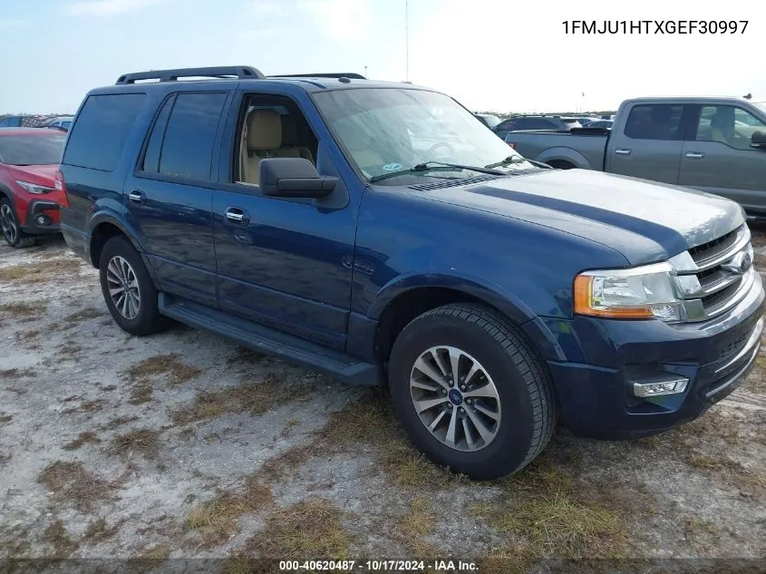 2016 Ford Expedition Xlt VIN: 1FMJU1HTXGEF30997 Lot: 40620487