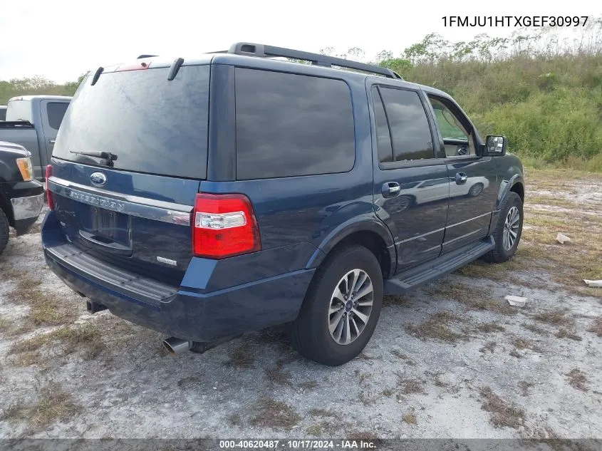 2016 Ford Expedition Xlt VIN: 1FMJU1HTXGEF30997 Lot: 40620487