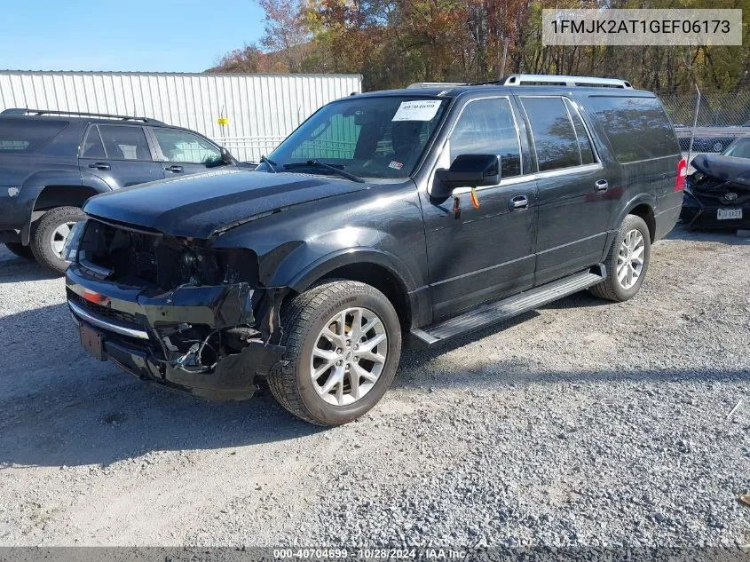 2016 Ford Expedition El Limited VIN: 1FMJK2AT1GEF06173 Lot: 40704699