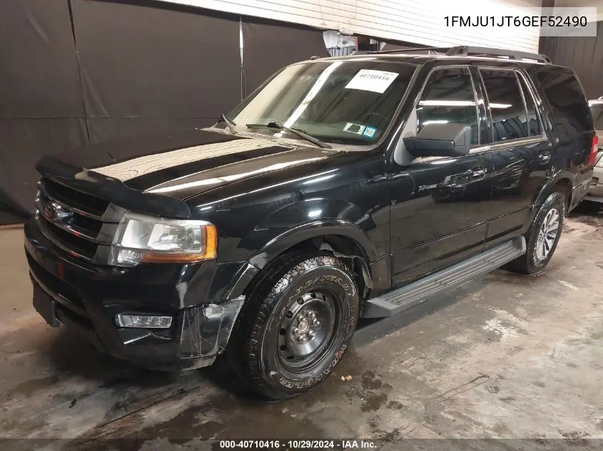 2016 Ford Expedition Xlt VIN: 1FMJU1JT6GEF52490 Lot: 40710416