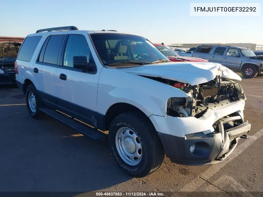 1FMJU1FT0GEF32292 2016 Ford Expedition Xl