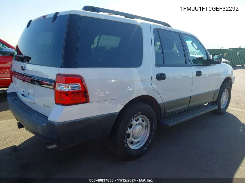 1FMJU1FT0GEF32292 2016 Ford Expedition Xl