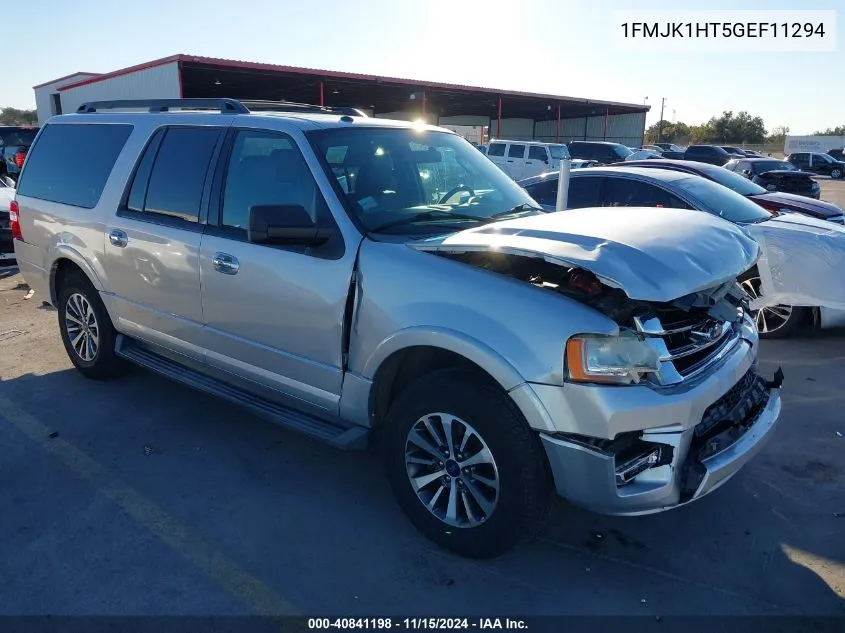 2016 Ford Expedition El Xlt VIN: 1FMJK1HT5GEF11294 Lot: 40841198