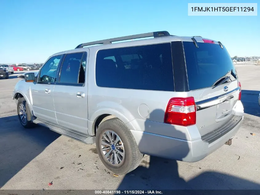 2016 Ford Expedition El Xlt VIN: 1FMJK1HT5GEF11294 Lot: 40841198