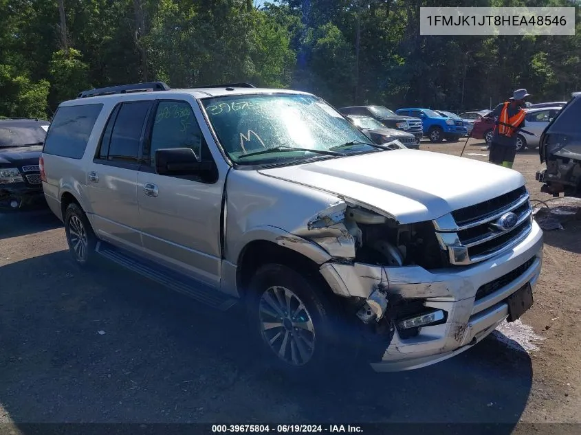 2017 Ford Expedition El Xlt VIN: 1FMJK1JT8HEA48546 Lot: 39675804