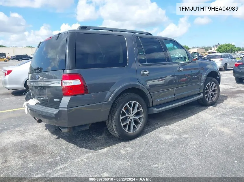 2017 Ford Expedition Xlt VIN: 1FMJU1HT9HEA04989 Lot: 39736910