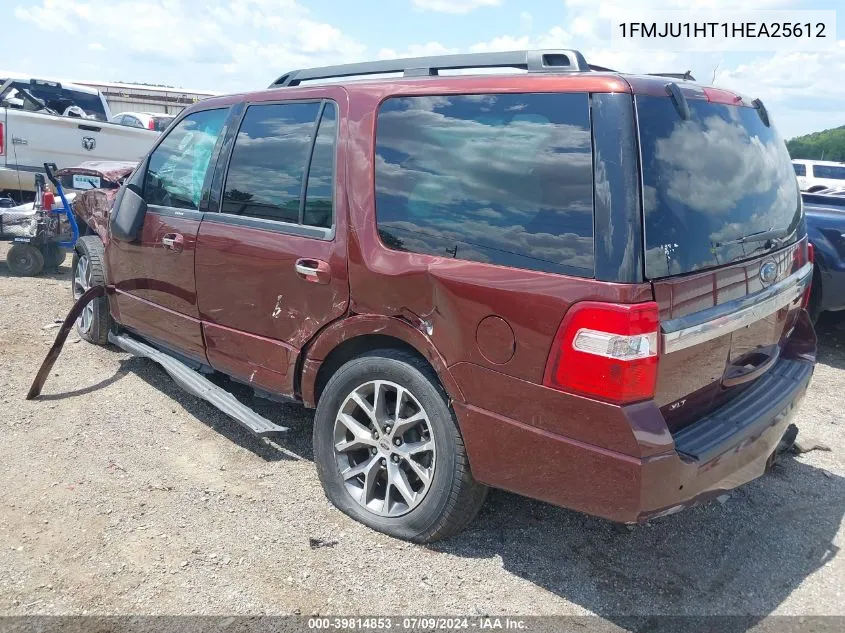 2017 Ford Expedition Xlt VIN: 1FMJU1HT1HEA25612 Lot: 39814853