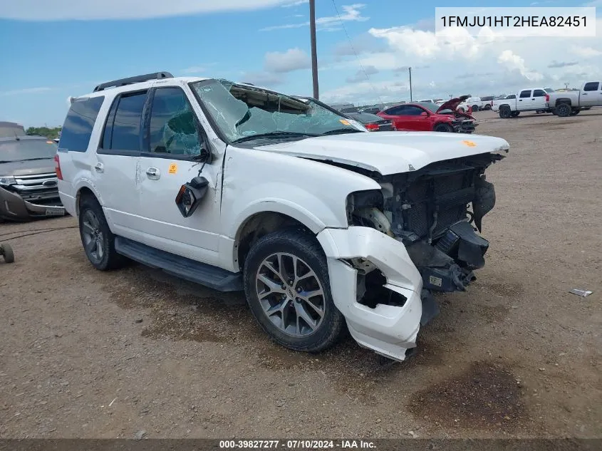 2017 Ford Expedition Xlt VIN: 1FMJU1HT2HEA82451 Lot: 39827277