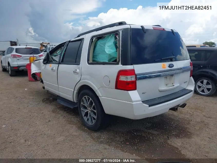 2017 Ford Expedition Xlt VIN: 1FMJU1HT2HEA82451 Lot: 39827277